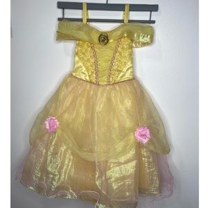 Disney Belle dress in size 4 + matching shoes